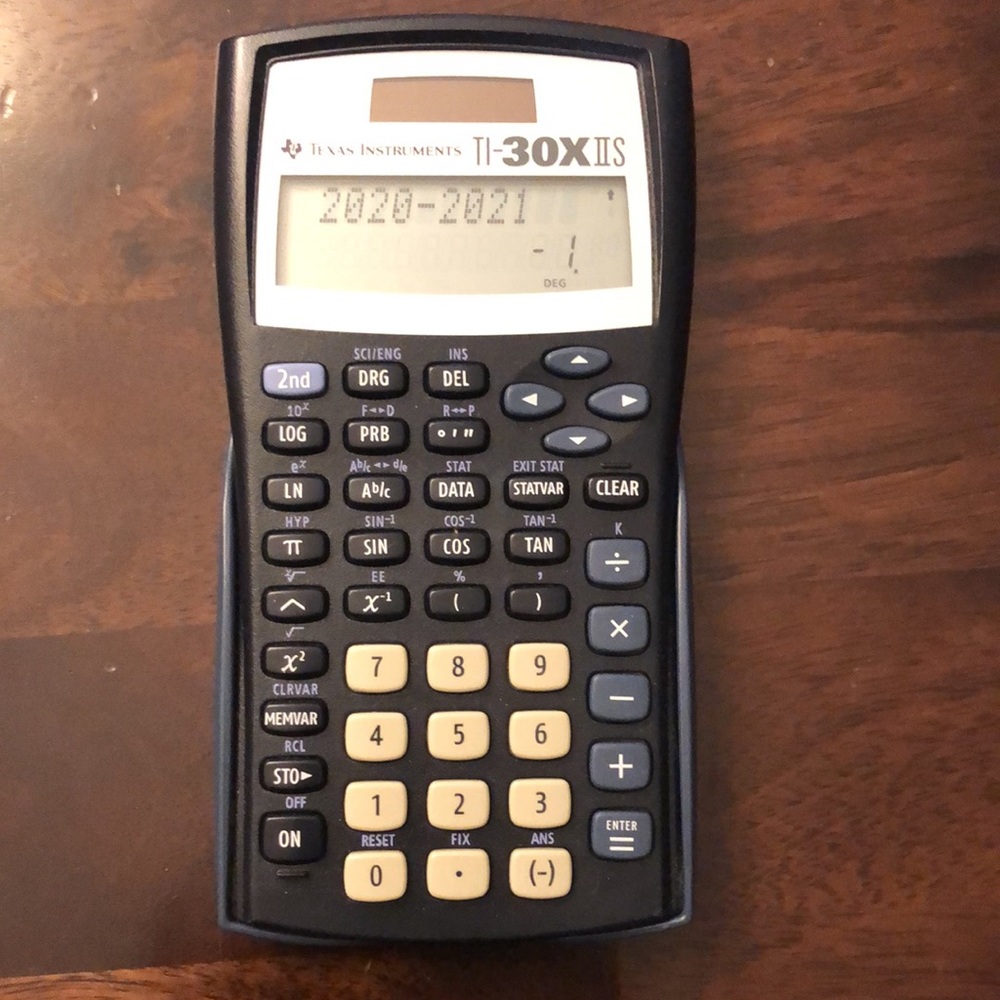 TX Instruments TI-30XIIS Calculator - Picture 3 of 4